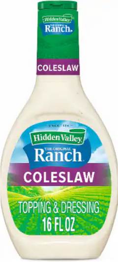 Hidden Valley Coleslaw Dressing 16 Ounces