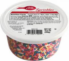 Betty Crocker Rainbow Sprinkles 10.5 Ounces