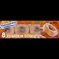 Entenmann's Classic Pumpkin Donuts - 8 ct
