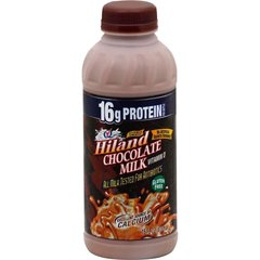 Hiland Premium Chocolate Milk, Pint, 16 Fl Oz