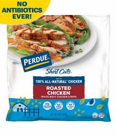 PERDUE SHORTCUTS NAE Fully Cooked Original Carved Chicken Breast Strips