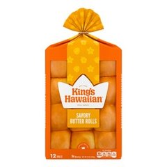 King's Hawaiian Savory Butter Rolls - 12 Each