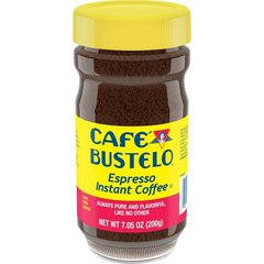 Café Bustelo, Espresso Style, Dark Roast Instant Coffee