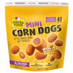 Foster Farms Foster Farms Honey Crunchy Mini Corn Dogs Frozen - 40 Each