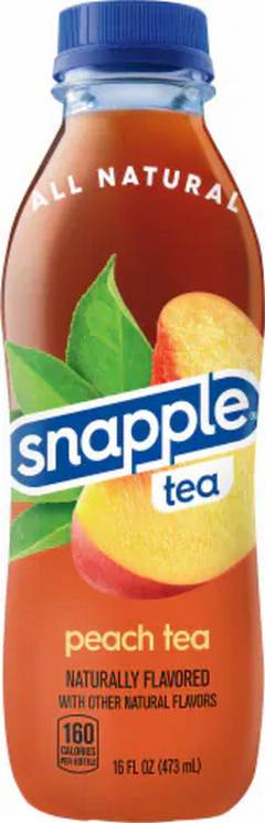 Snapple Peach Iced Tea Bottle