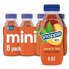 Snapple All Natural Lemon Flavored Iced Tea Plastic