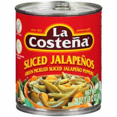 La Costeña Sliced Pickled Jalapeno Peppers