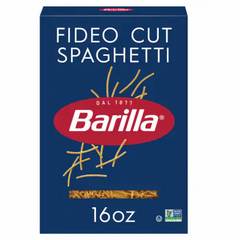 Barilla Fideo Cut Spaghetti - Non-GMO Pasta Made with Durum Wheat Semolina & Kosher
