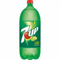 7UP Lime Lemon Caffeine-Free Soda Bottle