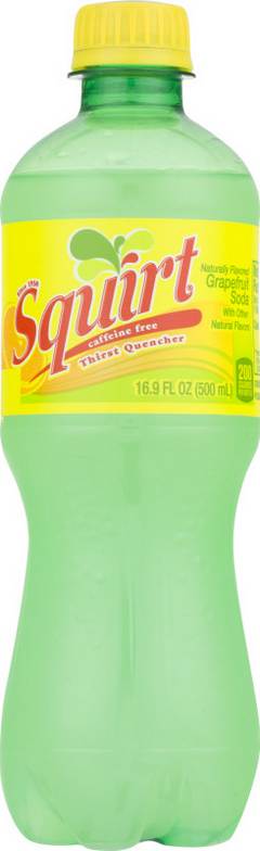 Squirt Citrus Soda Bottles