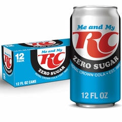 RC Cola Zero 12 pk 12 ounce