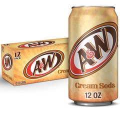 A&W Cream Soda Cans