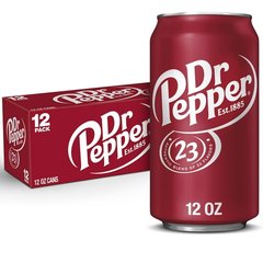 Dr Pepper Soda Cans