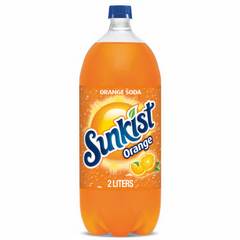 Sunkist Orange Soda Bottle - 2 Liter