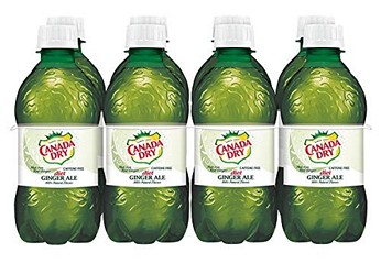 Canada Dry Zero Sugar Ginger Ale Soda Caffeine Free - 8 pk