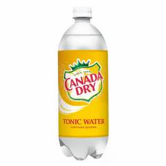 Canada Dry Tonic Water Contains Quinine 33.8 Ounces