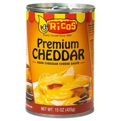 Ricos Premium Cheddar Cheese Sauce 15 Ounces