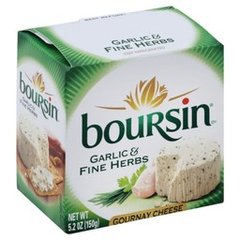 Boursin Garlic & Fine Herbs Gourmet Cheese - 5.3 Oz