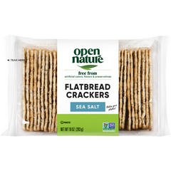 Open Nature Cracker Flatbread Sea Salt - 10 Oz