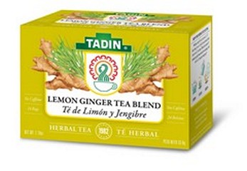 Tadin Tea Bag Lemon Ginger Blend - 24 CT