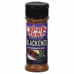 Cajun Choice No Msg Premium Quality Blackened Seasoning 2.75 Ounces