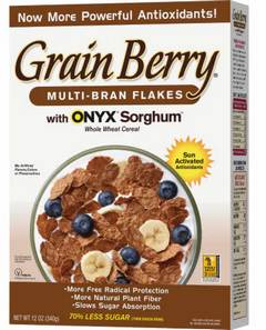 Grain Berry Multi-Bran Flakes with ONYX Sorghum Whole Wheat Cereal