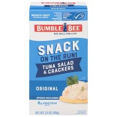 Bumble Bee Snack On The Run Original Tuna Salad Kit with Crackers