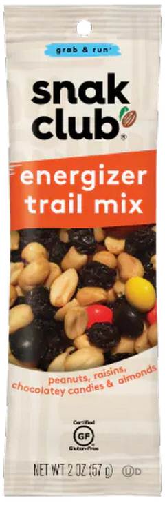 Snak Club Grab and Run Energizer Trail Mix