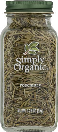 Simply Organic Rosemary, 1.23 oz