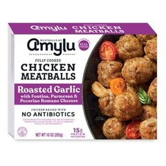 Amylu Roasted Garlic Chicken Meatballs