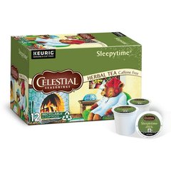 Celestial Seasonings Sleepytime Caffeine Free Herbal Tea 12 ct K-Cup Pods 1.1 oz. Box