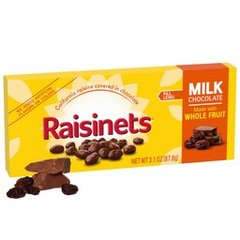 Raisinets Milk Chocolate Candy Covered Raisins Movie Theater Box