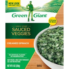 Green Giant Bag In Box Creamed Spinach 8 ounces