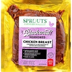 Sprouts Blackened Seasoned Fresh Chicken Breast