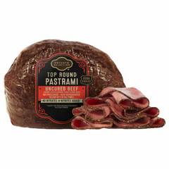 Private Selection Top Round Uncured Deli Pastrami Sliced