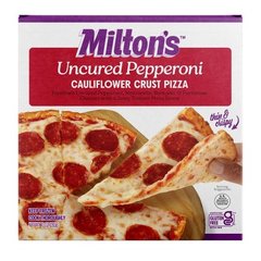 Milton's Craft Bakers Uncured Pepperoni Cauliflower Crust Frozen Pizza