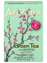 AriZona Green Tea with Ginseng & Honey Drink Mix - 10 ct