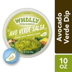 Wholly Guacamole Mild Avocado Verde with Tomatillo Salsa