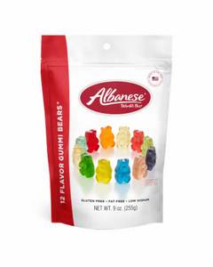 Albanese Gluten Free 12 Flavor Gummi Bears Candy