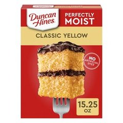Duncan Hines Perfectly Moist Classic Yellow Cake Mix 15.25 Ounces