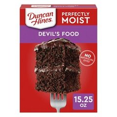 Duncan Hines Perfectly Moist Devil's Food Cake Mix 15.25 Ounces
