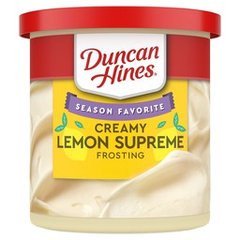 Duncan Hines Lemon Supreme Frosting 16 Ounces