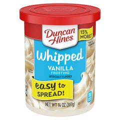 Duncan Hines Whipped Vanilla Frosting