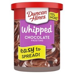 Duncan Hines Whipped Chocolate Frosting 14 Ounces
