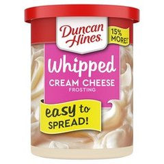 Duncan Hines Whipped Cream Cheese Frosting 14 Ounces