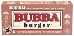 Bubba Burger Original All Beef Burgers