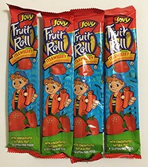 Jovy Fruit Roll Strawberry Flavor - 0.75 Oz