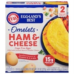 Eggland's Best Honey Ham & Cheese Omelets - 2 ct