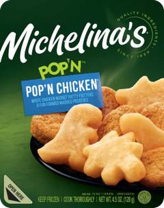 Michelinas Frozen Meal Popn Chicken - 4.5 Oz