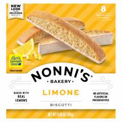 Nonnis Limone Biscottis 8 count
